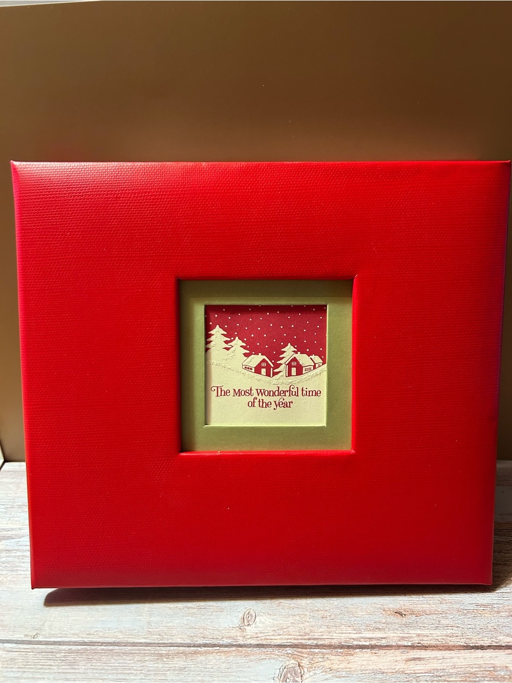 Hallmark Holiday Photo Scrapbook Album